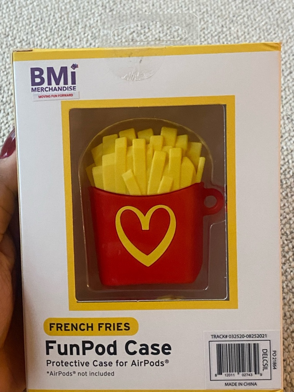 BMI Merchandise AirPods French Fries Case